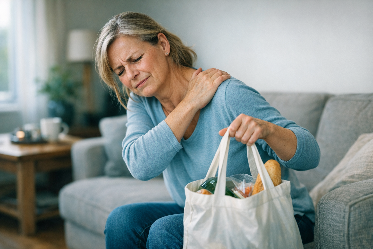 Eerste symptomen van omartrose